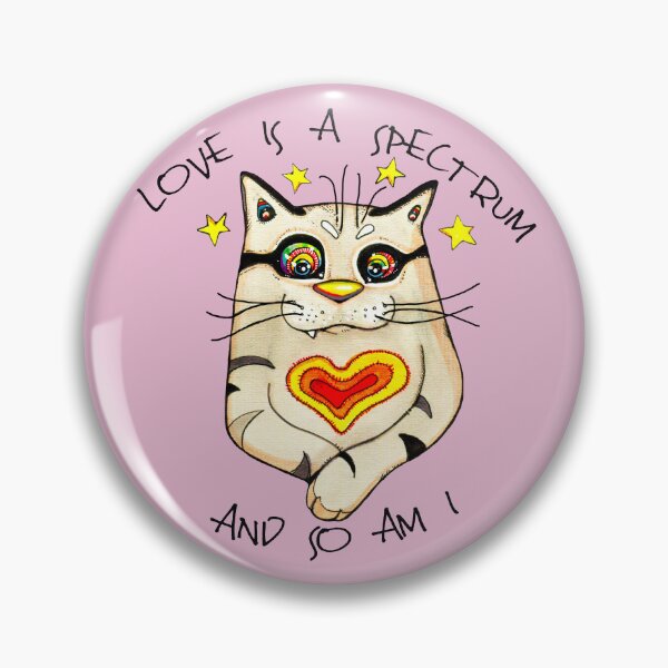 Item preview, Love is a spectrum, and so am I designed and sold by Kiekeboekat.