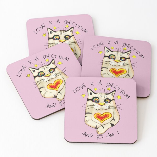 Item preview, Love is a spectrum, and so am I designed and sold by Kiekeboekat.