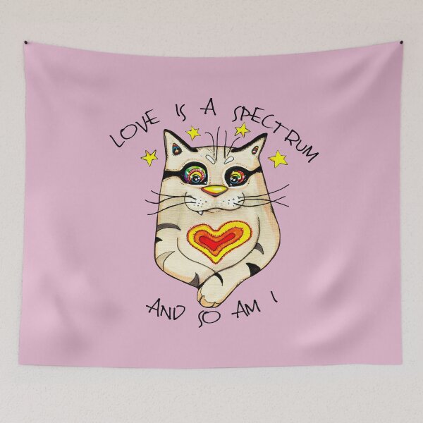 Item preview, Love is a spectrum, and so am I designed and sold by Kiekeboekat.