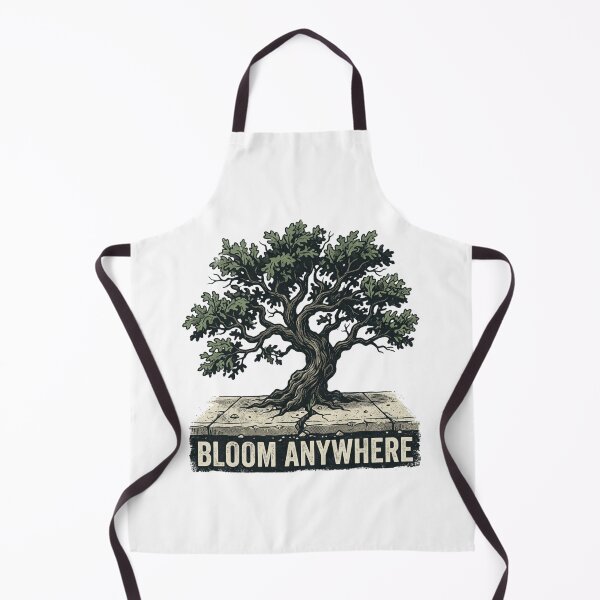 Item preview, Bloom Anywhere - Vintage Oak Tree Growing From Concrete Art designed and sold by Sanan Israyilli.