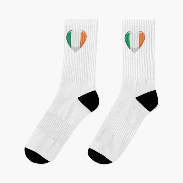 Item preview, Irish Flag Heart / I Love Ireland (On White) designed and sold by STUDIO-72.