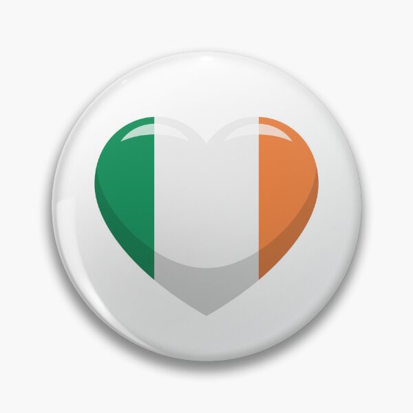 Item preview, Irish Flag Heart / I Love Ireland (On White) designed and sold by STUDIO-72.