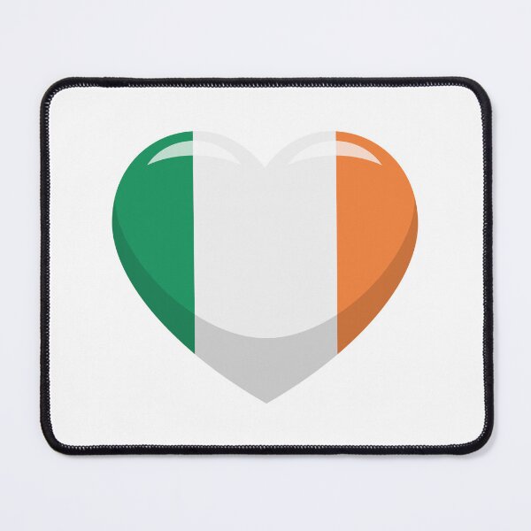 Item preview, Irish Flag Heart / I Love Ireland (On White) designed and sold by STUDIO-72.