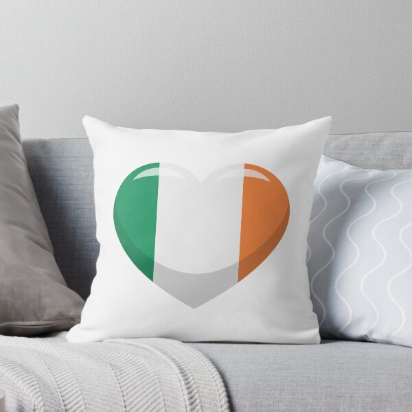 Item preview, Irish Flag Heart / I Love Ireland (On White) designed and sold by STUDIO-72.