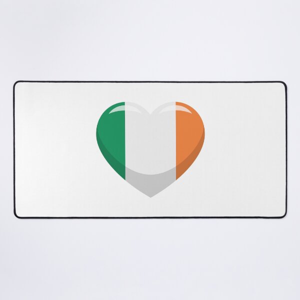 Item preview, Irish Flag Heart / I Love Ireland (On White) designed and sold by STUDIO-72.