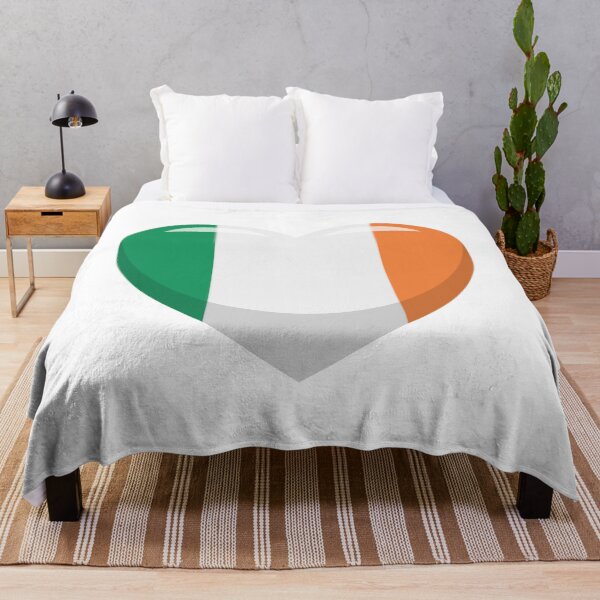 Item preview, Irish Flag Heart / I Love Ireland (On White) designed and sold by STUDIO-72.