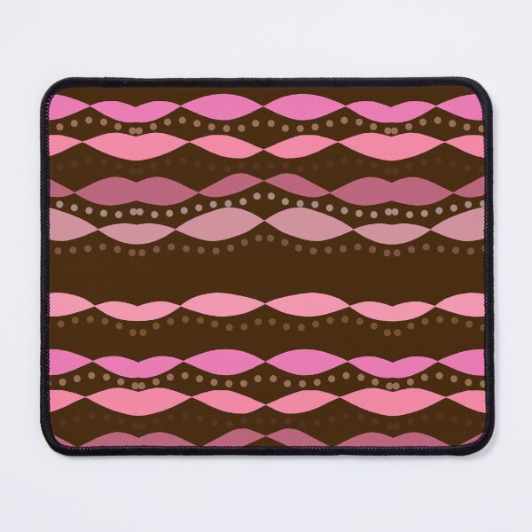 Item preview, Pink Twisted Stripes and Brown Dots designed and sold by JaygiesDesign.