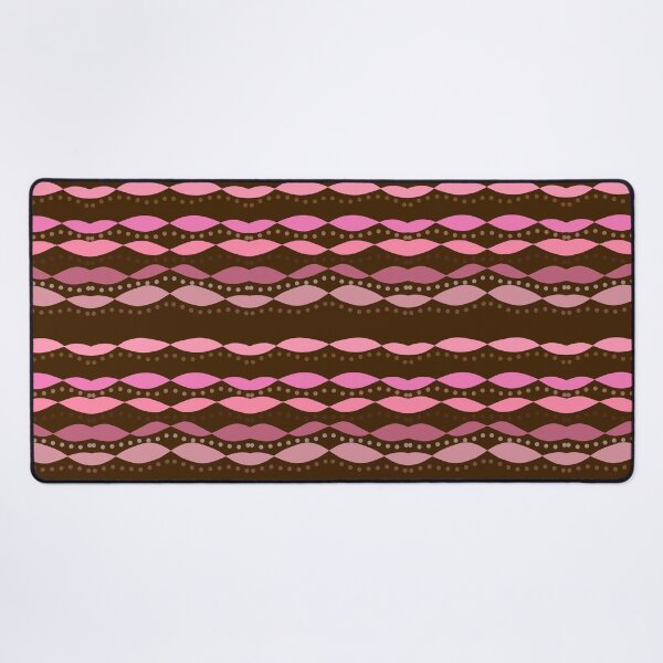 Item preview, Pink Twisted Stripes and Brown Dots designed and sold by JaygiesDesign.