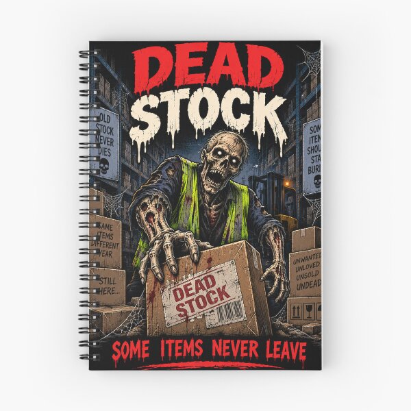 Item preview, Dead Stock – Funny Warehouse Halloween Horror Design designed and sold by KeeganDykes.