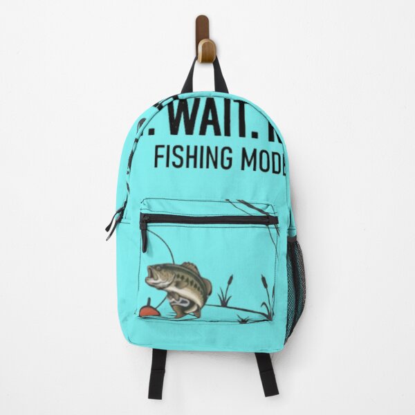 Item preview, Cast Wait Repeat - Vintage Fishing Angler Outdoor designed and sold by Salma.Store.