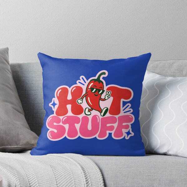 Item preview, Hot Stuff Cute Chili Pepper Retro Food Graphic designed and sold by NonnaWorks.