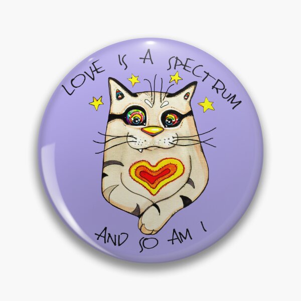 Item preview, Love is a spectrum, and so am I designed and sold by Kiekeboekat.