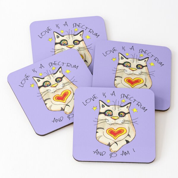 Item preview, Love is a spectrum, and so am I designed and sold by Kiekeboekat.