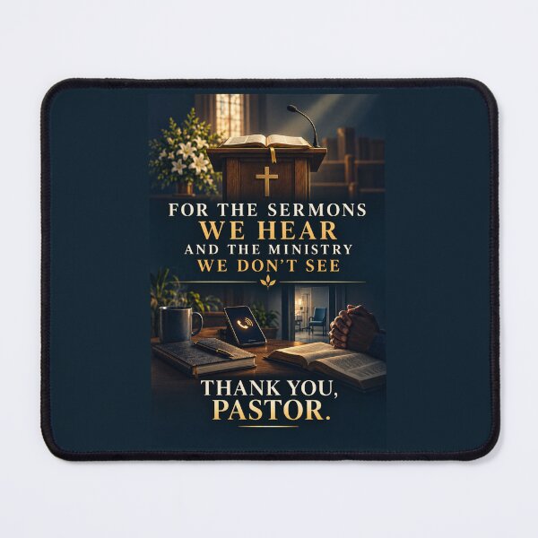 Item preview, Pastor Appreciation Gift – For the Sermons We Hear and the Ministry We Don’t See designed and sold by astersgraphics.