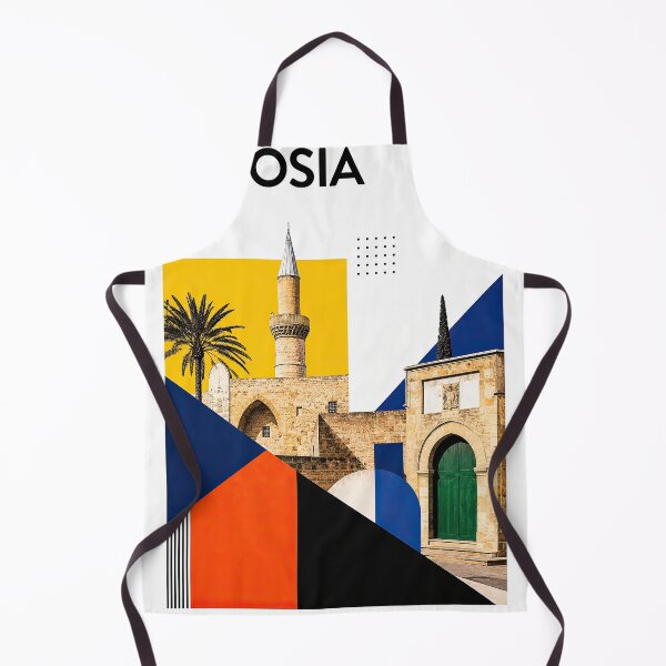Item preview, Nicosia Cyprus travel poster featuring historic architecture, mo designed and sold by ckybe.