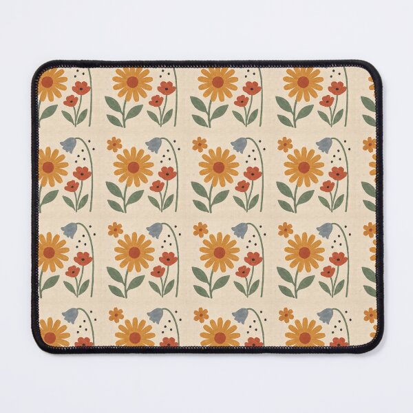 Item preview, Scandinavian Flower Market Print Vintage 1960s Nordic Floral Wall Art designed and sold by Tamas Das.