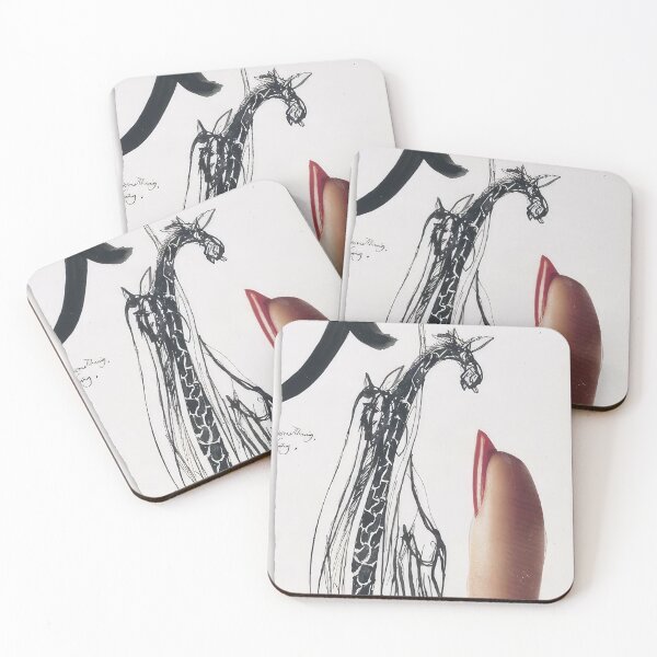Item preview, giraffes and finger by Brett whiteley - Brett whiteley artwork designed and sold by namikikkik.