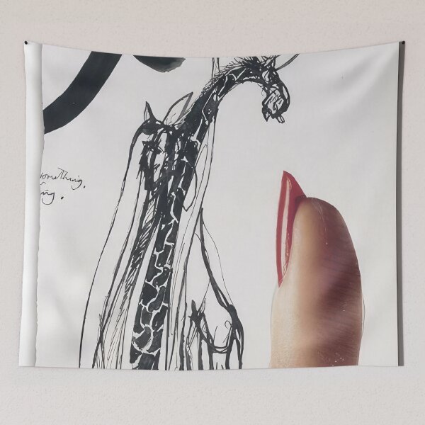 Item preview, giraffes and finger by Brett whiteley - Brett whiteley artwork designed and sold by namikikkik.