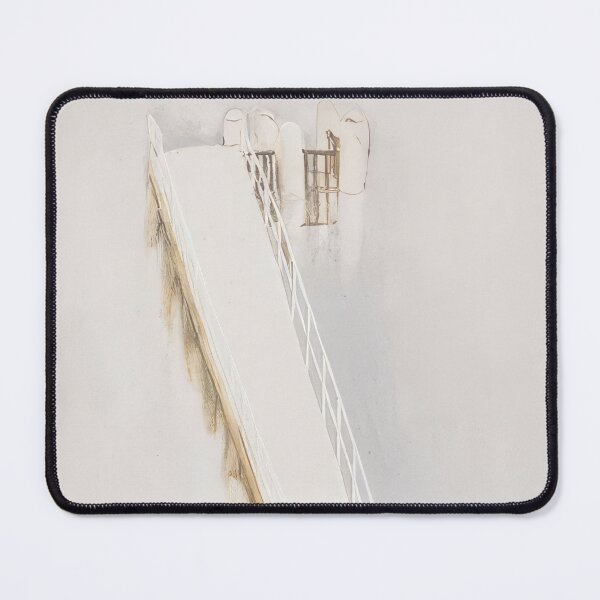 Item preview, lavender bay pier in the rain 1976 by Brett whiteley - Brett whiteley artwork designed and sold by namikikkik.