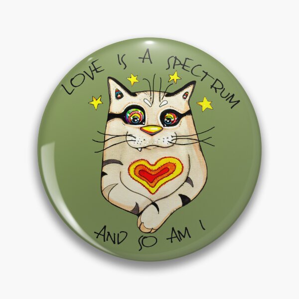 Item preview, Love is a spectrum, and so am I designed and sold by Kiekeboekat.