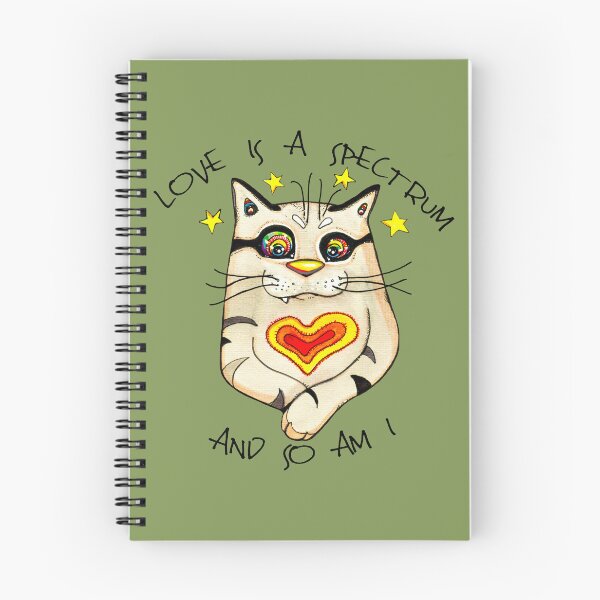 Item preview, Love is a spectrum, and so am I designed and sold by Kiekeboekat.