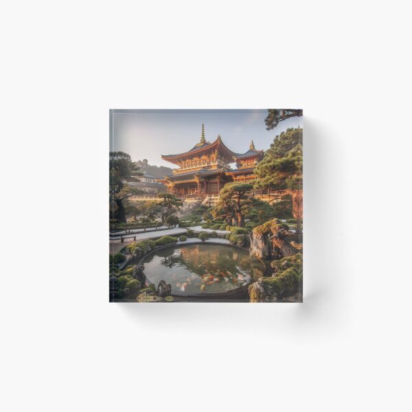 Item preview, Imperial Garden Reflections - Autumn Palace Sanctuary designed and sold by nhk999.