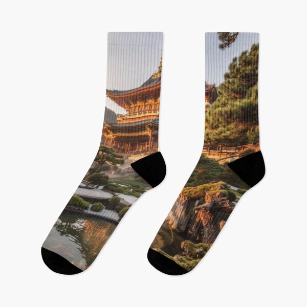 Item preview, Imperial Garden Reflections - Autumn Palace Sanctuary designed and sold by nhk999.