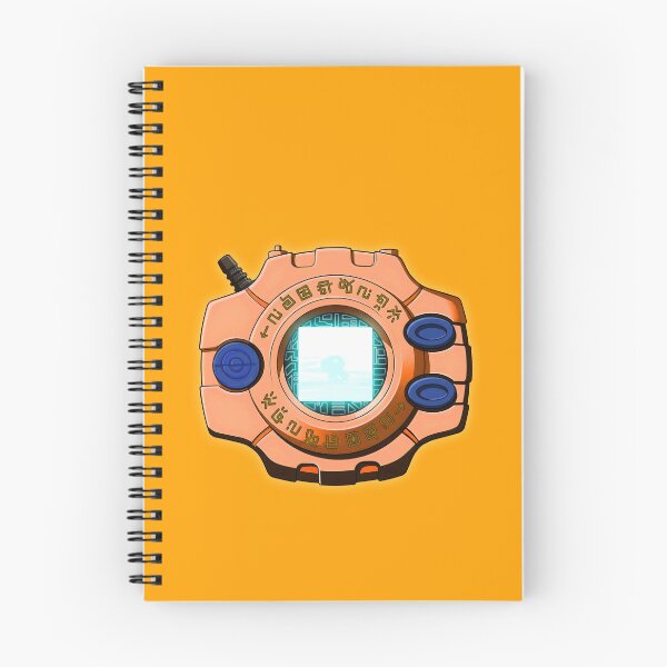 Item preview, Original Orange Digivice Tai and Agumon digital monster illustration Edition designed and sold by sabartgunpla.