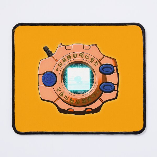 Item preview, Original Orange Digivice Tai and Agumon digital monster illustration Edition designed and sold by sabartgunpla.