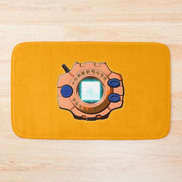 Item preview, Original Orange Digivice Tai and Agumon digital monster illustration Edition designed and sold by sabartgunpla.