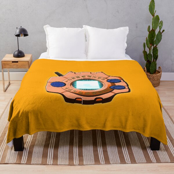 Artikelvorschau, Originale digitale Monsterillustration von Orange Digivice Tai und Agumon entworfen und verkauft von sabartgunpla.