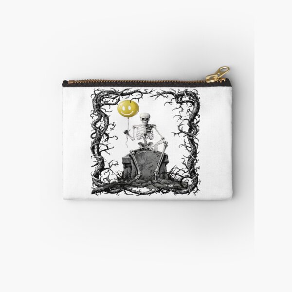 Item preview, A skeleton sitting on his wife's grave designed and sold by Hota055.
