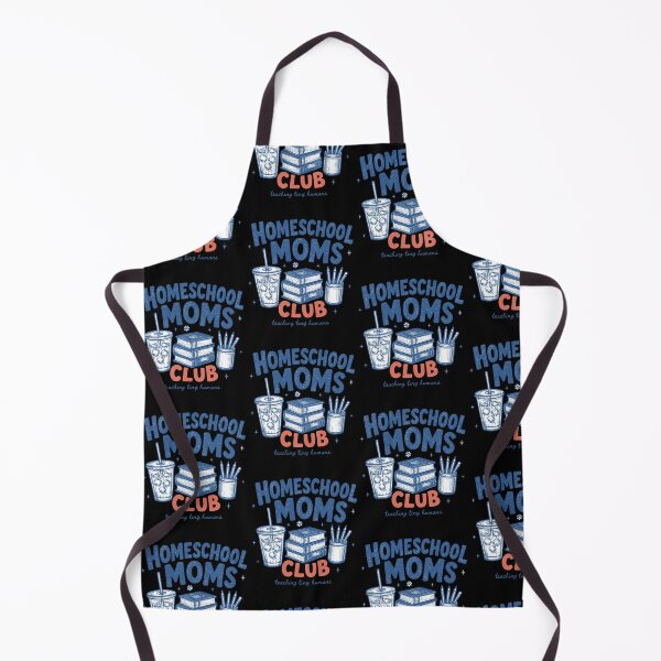 Item preview, Homeschool Moms Club | Teaching Tiny Humans Graphics designed and sold by PrintSpire Studios.