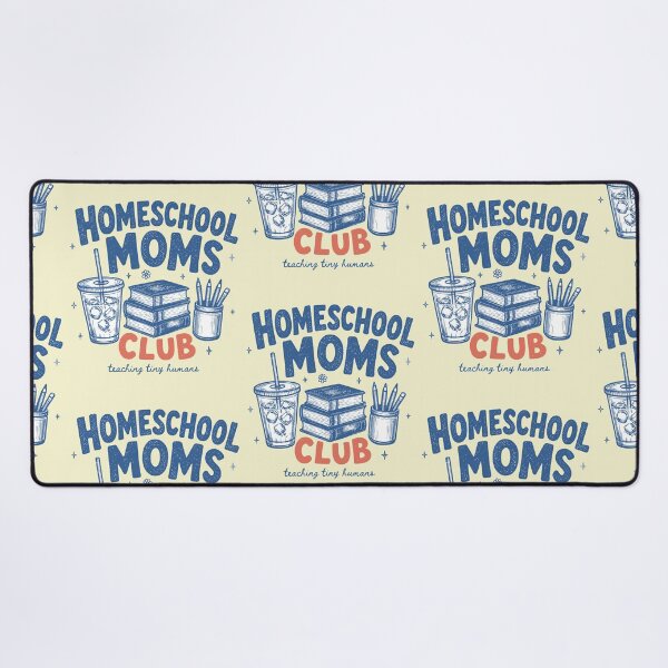 Item preview, Homeschool Moms Club | Teaching Tiny Humans Graphics  designed and sold by PrintSpire Studios.