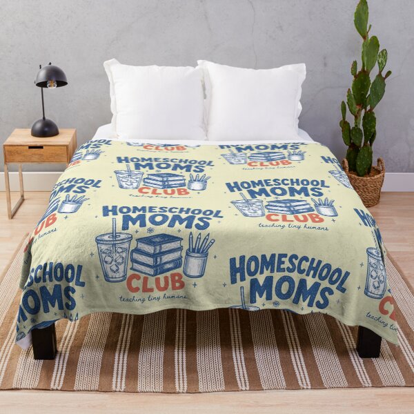 Item preview, Homeschool Moms Club | Teaching Tiny Humans Graphics designed and sold by PrintSpire Studios.
