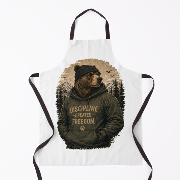 Item preview, Bear – Discipline, Create, Freedom designed and sold by IGArte.