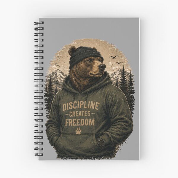 Item preview, Bear – Discipline, Create, Freedom designed and sold by IGArte.