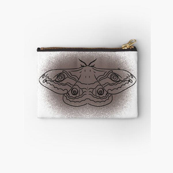 Item preview, Emperor Moth Line-art (Grey)  designed and sold by Burnt_Pikachu.