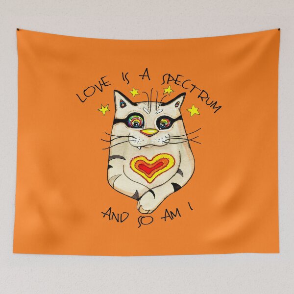 Item preview, Love is a spectrum, and so am I designed and sold by Kiekeboekat.