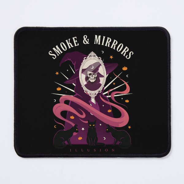 Item preview, Illusion Witchcore Smoke and Mirrors Halloween Design Graphic Tee v12 designed and sold by DarylWelsh2024.
