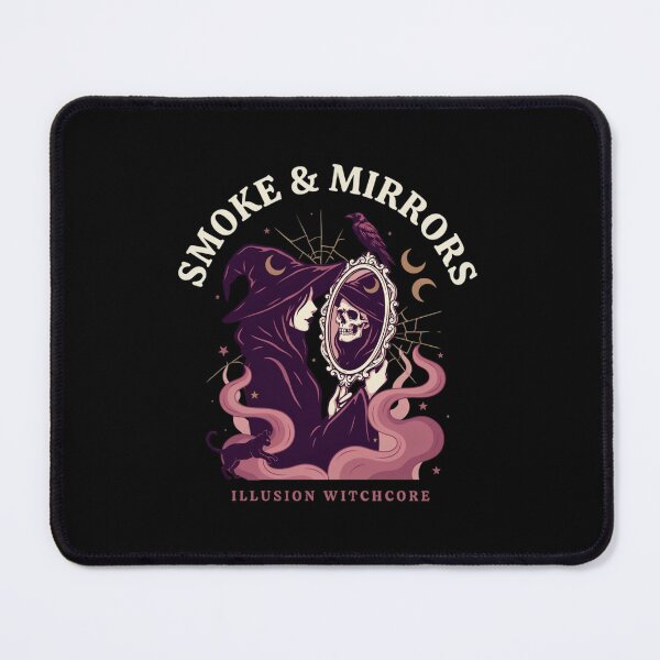 Item preview, Illusion Witchcore Smoke and Mirrors Halloween Design Graphic Tee v10 designed and sold by DarylWelsh2024.
