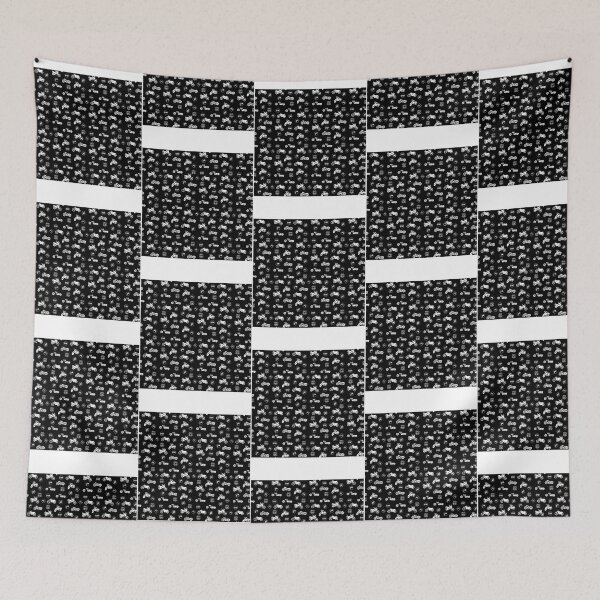 Item preview, Motorcyclist Biker Gift  Motorcycle Sihouette Black And White Pattern designed and sold by lindseywomack.