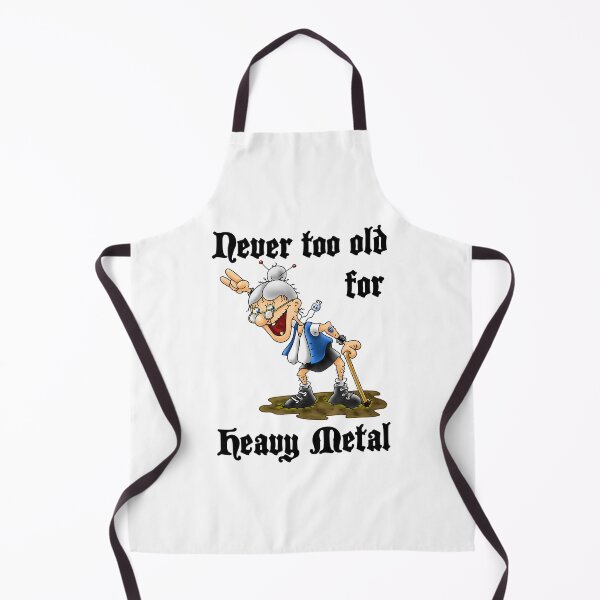 Item preview, Never Too Old For Heavy Metal designed and sold by lindseywomack.