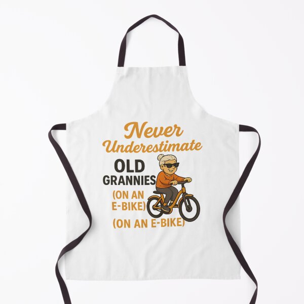 Item preview, Never Underestimate Old Grannies On An E-Bike designed and sold by lindseywomack.
