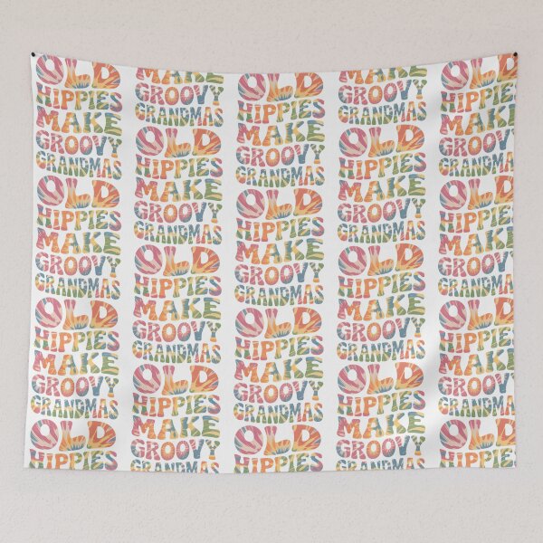 Item preview, Old Hippies Make Groovy Grandmas Grandmother Best Granny designed and sold by lindseywomack.