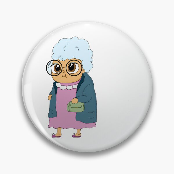 Item preview, Old Lady Cartoon designed and sold by lindseywomack.