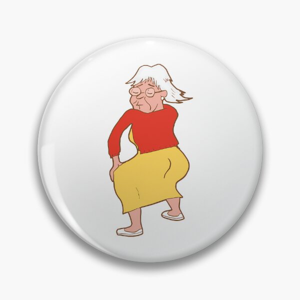 Item preview, Old Lady Dancing designed and sold by lindseywomack.