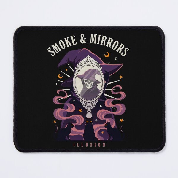 Item preview, Illusion Witchcore Smoke and Mirrors Halloween Design Graphic Tee v11 designed and sold by DarylWelsh2024.