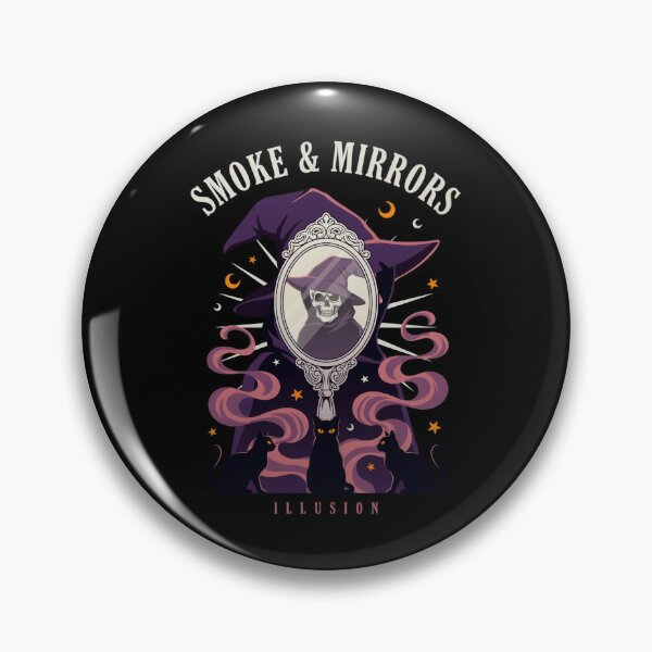 Artikelvorschau, Illusion Witchcore Smoke and Mirrors Halloween Design Grafik-T-Shirt v11 entworfen und verkauft von DarylWelsh2024.
