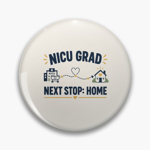 Item preview, NICU Grad Baby – Next Stop Home Preemie Graduation Gift designed and sold by astersgraphics.